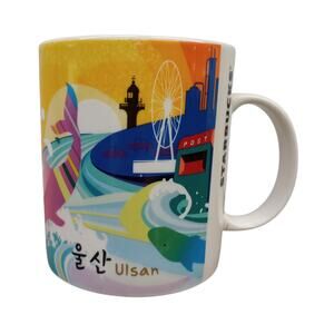 Starbucks 2013 Ulsan South Korea 16oz Collectible Coffee Mug